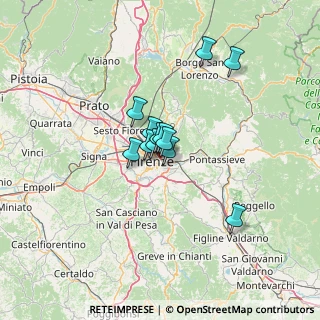 Mappa Via Frà Paolo Sarpi, 50136 Firenze FI, Italia (8.29417)