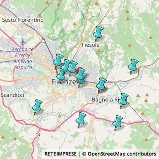 Mappa Via Frà Paolo Sarpi, 50136 Firenze FI, Italia (3.54786)