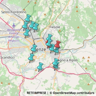 Mappa Via Frà Paolo Sarpi, 50136 Firenze FI, Italia (3.354)