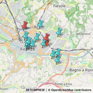 Mappa Via Frà Paolo Sarpi, 50136 Firenze FI, Italia (1.582)