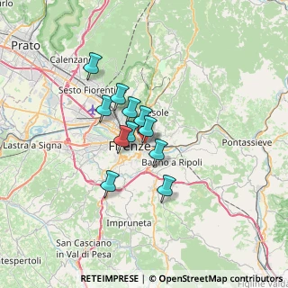 Mappa Via Frà Paolo Sarpi, 50136 Firenze FI, Italia (4.64091)