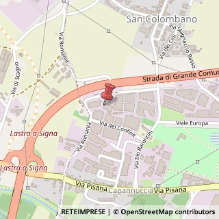 Mappa Via San Colombano, 179, 50018 Scandicci, Firenze (Toscana)
