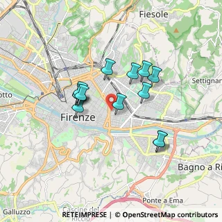 Mappa Via Pietro Colletta, 50136 Firenze FI, Italia (1.48692)