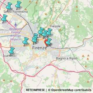 Mappa Via Pietro Colletta, 50136 Firenze FI, Italia (4.58091)