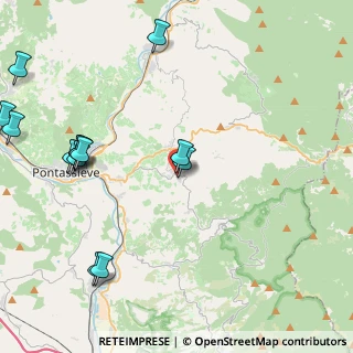 Mappa Via G.Santandrea, 50060 Pelago FI, Italia (5.62538)