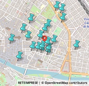 Mappa Via dei Pepi, 50121 Firenze FI, Italia (0.415)