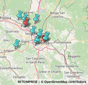 Mappa Via dei Pepi, 50121 Firenze FI, Italia (12.2)