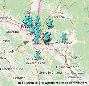 Mappa Via dei Pepi, 50121 Firenze FI, Italia (9.475)