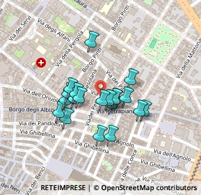 Mappa Via dei Pepi, 50121 Firenze FI, Italia (0.167)