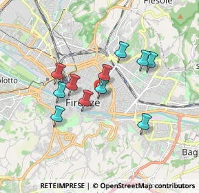 Mappa Via dei Pepi, 50121 Firenze FI, Italia (1.48182)