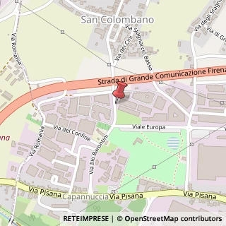 Mappa Via Ilio Barontini, 24, 50018 Scandicci, Firenze (Toscana)