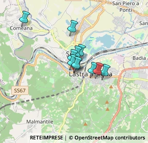 Mappa Lung'Arno Bruno Buozzi, 50055 Lastra a Signa FI, Italia (1.02727)