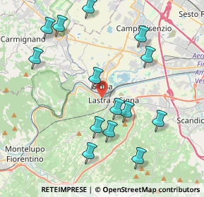 Mappa Lung'Arno Bruno Buozzi, 50055 Lastra a Signa FI, Italia (4.46)