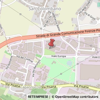 Mappa Via Ilio Barontini, 22, 50018 Scandicci, Firenze (Toscana)