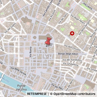 Mappa Via dello studio 25/r, 50100 Firenze, Firenze (Toscana)