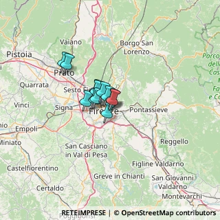 Mappa Firenze, 50136 Firenze FI, Italia (6.81917)