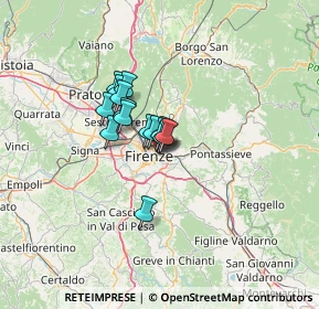 Mappa Firenze, 50136 Firenze FI, Italia (7.718)