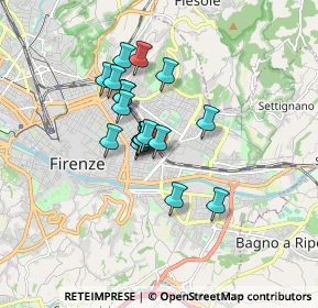 Mappa Firenze, 50136 Firenze FI, Italia (1.26944)