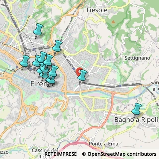 Mappa Firenze, 50136 Firenze FI, Italia (2.194)
