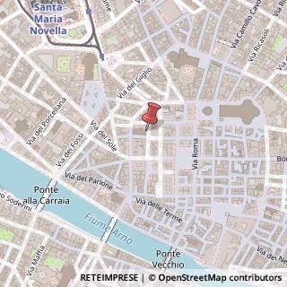 Mappa Via dei Pescioni, 3, 50123 Firenze, Firenze (Toscana)