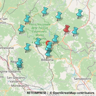 Mappa Loc. Castagnoli - Serravalle, 52011 Bibbiena AR, Italia (17.13267)