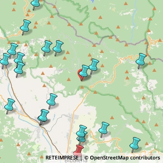Mappa Loc. Castagnoli - Serravalle, 52011 Bibbiena AR, Italia (6.466)