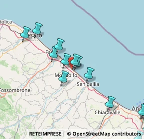 Mappa Via Corfù, 61037 Marotta PU, Italia (19.85286)