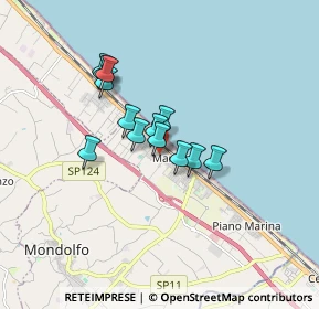 Mappa Via Corfù, 61037 Marotta PU, Italia (1.23231)