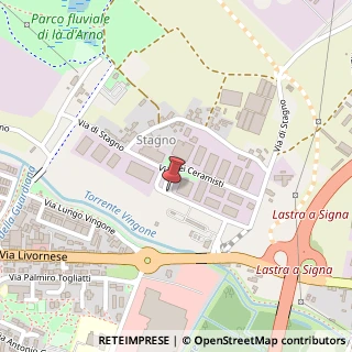 Mappa Via Dei Scarpellini, 24, 50055 Lastra a Signa, Firenze (Toscana)