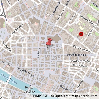 Mappa Via delle Oche, 27/red, 50122 Firenze, Firenze (Toscana)