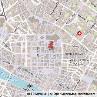 Mappa Via Santa Elisabetta, 4/red, 50122 Firenze, Firenze (Toscana)