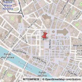 Mappa Via dei Brunelleschi, 1, 50123 Firenze, Firenze (Toscana)