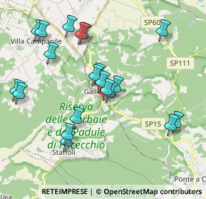 Mappa Via Val di Nievole, 50054 Fucecchio FI, Italia (2.0635)