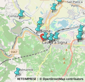 Mappa Piazza Guido Andrei, 50055 Lastra a Signa FI, Italia (2.20385)