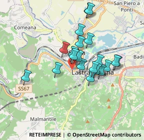 Mappa Piazza Guido Andrei, 50055 Lastra a Signa FI, Italia (1.4725)