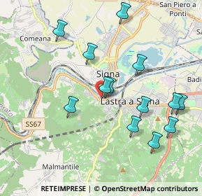 Mappa Piazza Guido Andrei, 50055 Lastra a Signa FI, Italia (2.02)