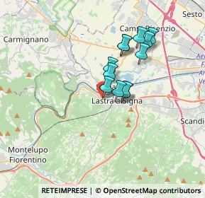 Mappa Piazza Guido Andrei, 50055 Lastra a Signa FI, Italia (2.70833)