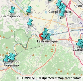 Mappa Piazza Guido Andrei, 50055 Lastra a Signa FI, Italia (6.131)