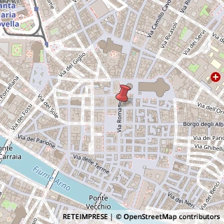 Mappa Via dei tosinghi 42/r, 50100 Firenze, Firenze (Toscana)