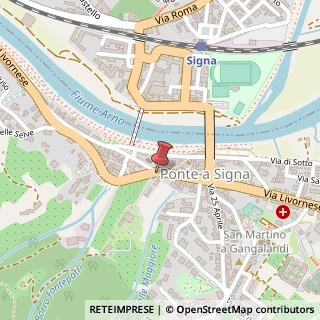 Mappa Via di Poggio, 10, 50055 Lastra a Signa, Firenze (Toscana)