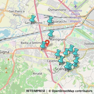 Mappa Via di Castelnuovo, 50142 Firenze FI, Italia (2.2)