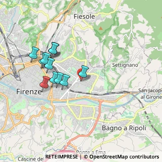 Mappa Via Arrigo da Settimello, 50135 Firenze FI, Italia (1.81917)