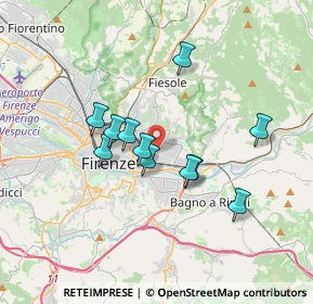 Mappa Via Milazzo, 50135 Firenze FI, Italia (2.95364)