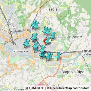 Mappa Via Milazzo, 50135 Firenze FI, Italia (1.3645)