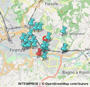 Mappa Via Milazzo, 50135 Firenze FI, Italia (1.4395)