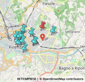 Mappa Via Milazzo, 50135 Firenze FI, Italia (1.79615)