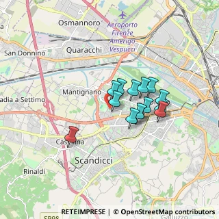 Mappa Via Salento, 50142 Firenze FI, Italia (1.28)