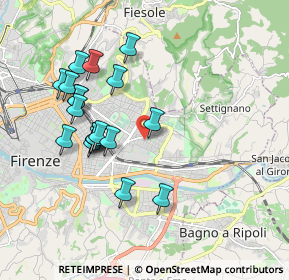 Mappa Via della Torricella, 50135 Firenze FI, Italia (1.85632)