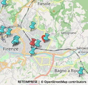 Mappa Via della Torricella, 50135 Firenze FI, Italia (2.54833)