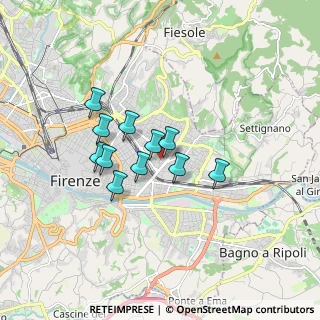 Mappa Via Marsala, 50135 Firenze FI, Italia (1.29636)